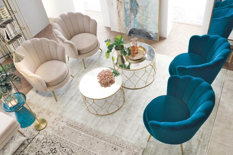 Bizzotto BIZZOTTO fotel GILIOLA niebieski