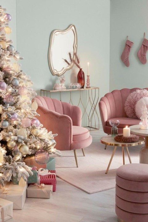 BIZZOTTO fotel GILIOLA różowy