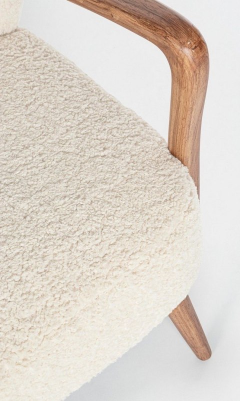 BIZZOTTO fotel MORITZ biały