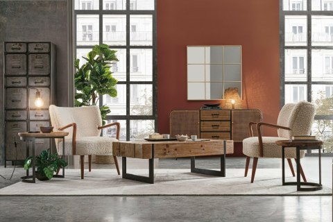 BIZZOTTO fotel MORITZ biały