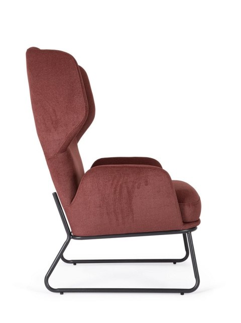 BIZZOTTO fotel OPHELIA czerwony