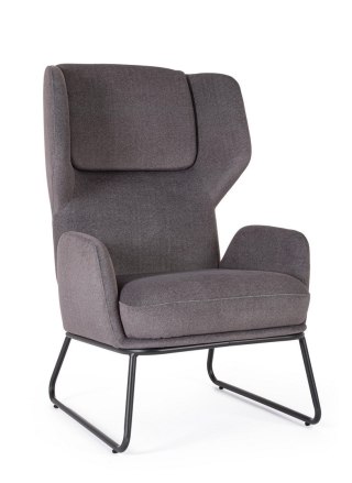 BIZZOTTO fotel OPHELIA szary