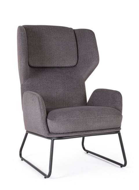 BIZZOTTO fotel OPHELIA szary
