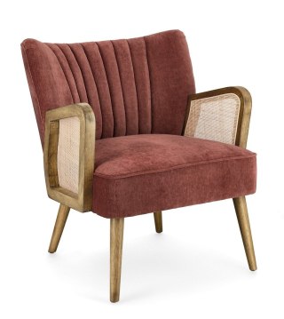 BIZZOTTO fotel VIRNA czerwony