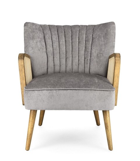 BIZZOTTO fotel VIRNA szary