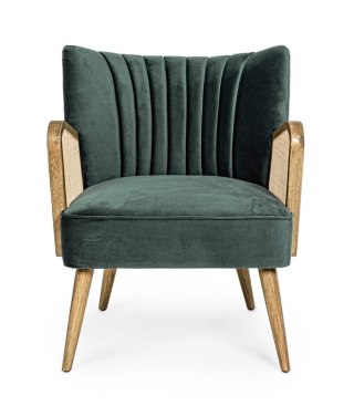 BIZZOTTO fotel VIRNA zielony