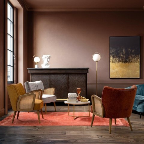 Bizzotto BIZZOTTO fotel VIRNA żółty