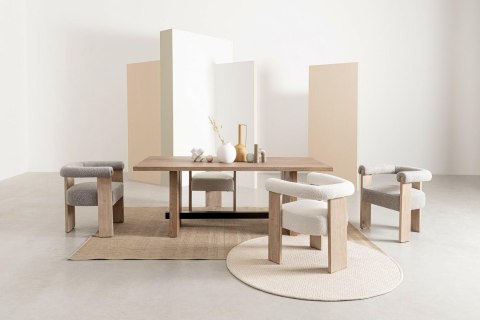 Bizzotto BIZZOTTO krzesło AGAPE beżowy / biały