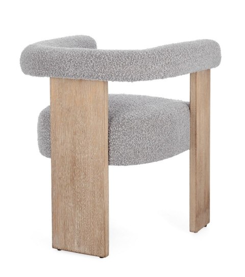 BIZZOTTO krzesło AGAPE beżowy / szary