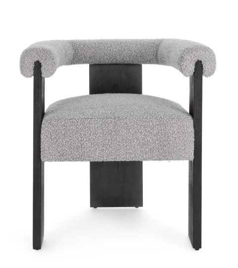 BIZZOTTO krzesło AGAPE czarny / szary