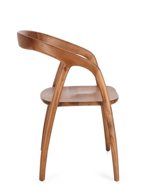 BIZZOTTO krzesło DOTTY brązowe