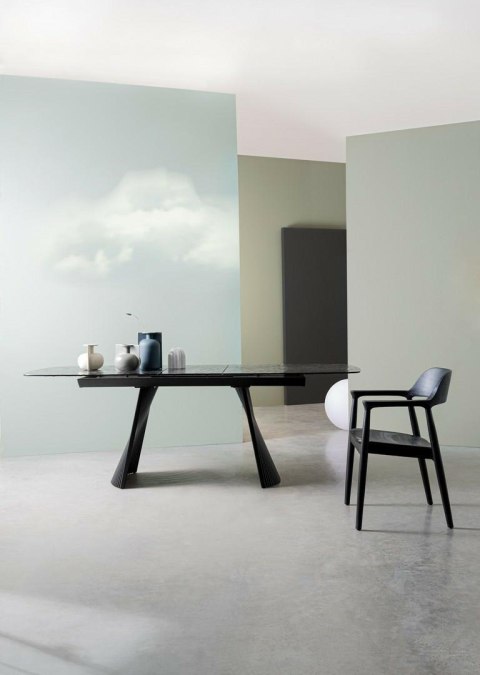 BIZZOTTO krzesło IDRIS czarne