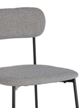 BIZZOTTO krzesło INKA czarny / szary