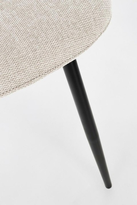 Bizzotto BIZZOTTO krzesło IRELIA czarny / beżowy