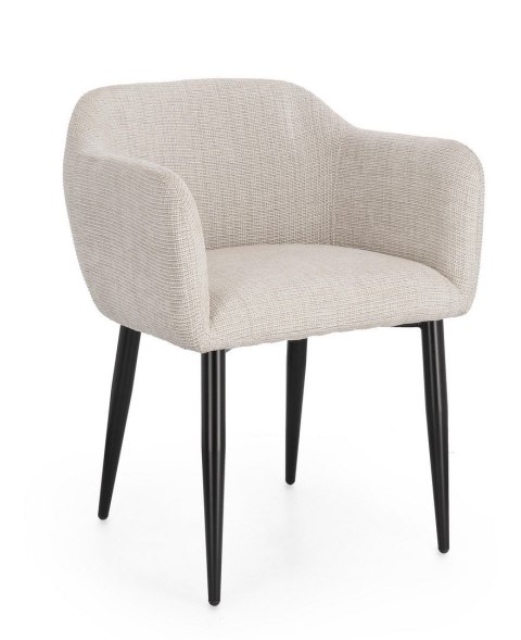 Bizzotto BIZZOTTO krzesło KATI ARM beżowe