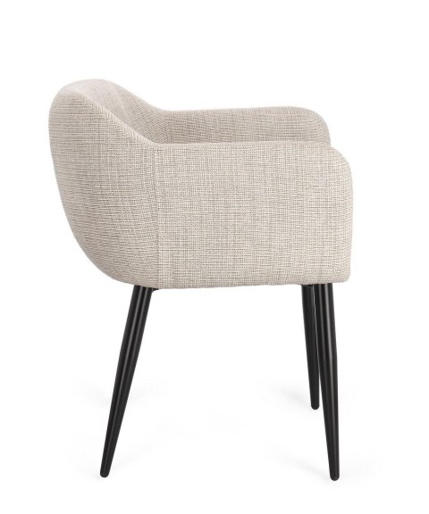 Bizzotto BIZZOTTO krzesło KATI ARM beżowe