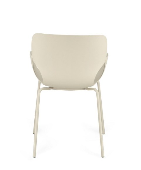 BIZZOTTO krzesło LENNOX ARM beżowe