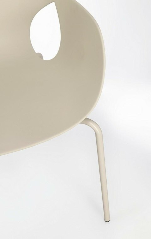 BIZZOTTO krzesło LENNOX ARM beżowe