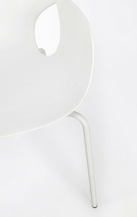 BIZZOTTO krzesło LENNOX ARM białe