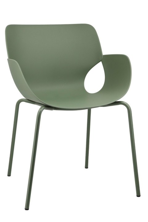 BIZZOTTO krzesło LENNOX ARM zielone