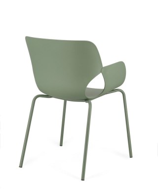 BIZZOTTO krzesło LENNOX ARM zielone
