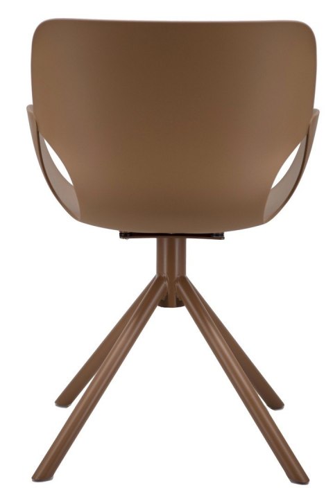 BIZZOTTO krzesło LENNON ARM brązowe