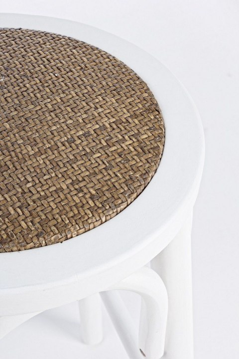 Bizzotto BIZZOTTO krzesło barowe CIRCLE białe