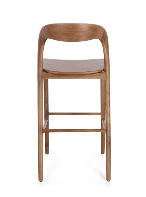 BIZZOTTO krzesło barowe MILEY brązowe