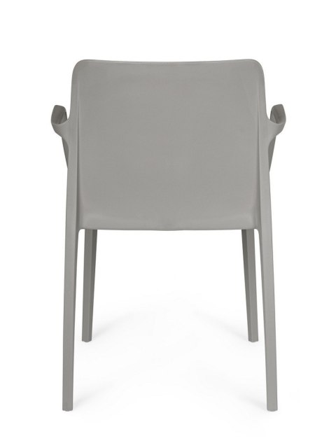 BIZZOTTO krzesło ogrodowe CHLORIS ARM szare