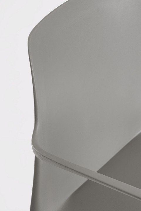 BIZZOTTO krzesło ogrodowe CHLORIS ARM szare