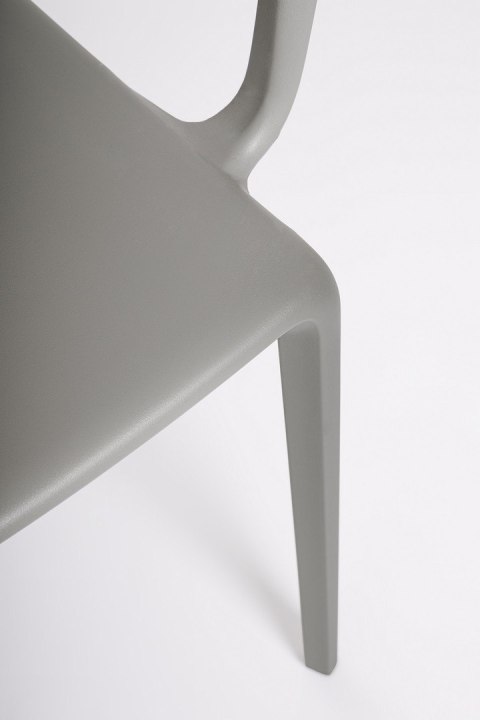 BIZZOTTO krzesło ogrodowe CHLORIS ARM szare