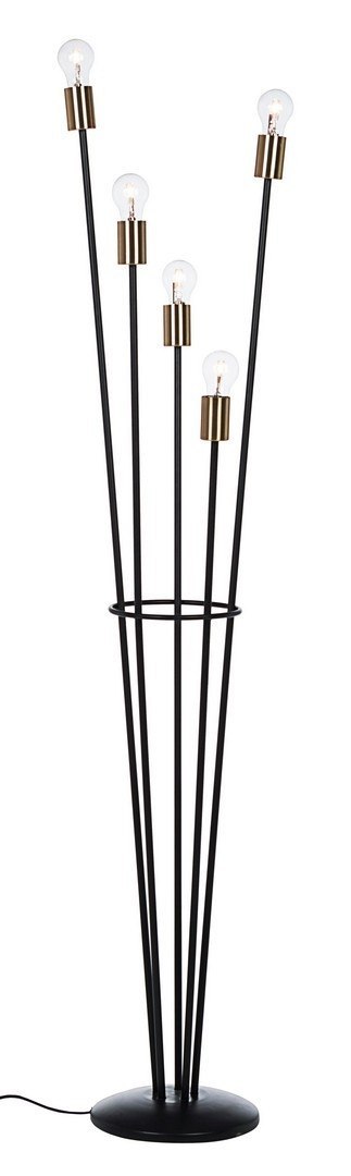BIZZOTTO lampa podłogowa TORCH czarna