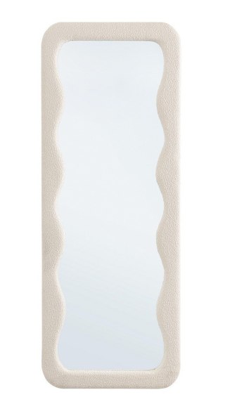 BIZZOTTO lustro ścienne BOUCLÉ 60x160 cm białe