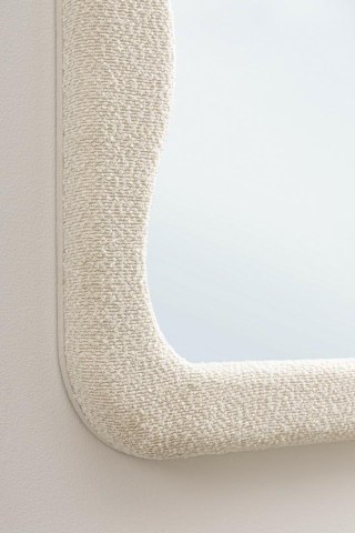 BIZZOTTO lustro ścienne BOUCLÉ 60x160 cm białe