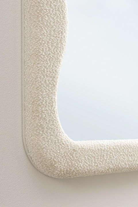 BIZZOTTO lustro ścienne BOUCLÉ 60x160 cm białe