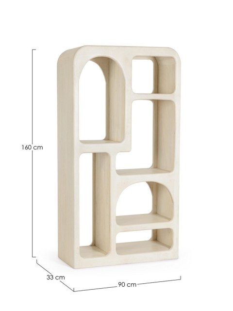 BIZZOTTO regał CAIRO beżowy