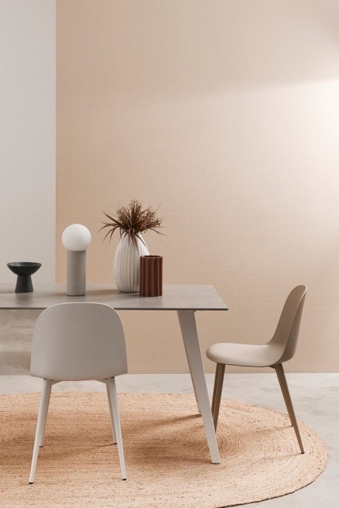 BIZZOTTO stół jadalniany ARJETA 140x80 biały