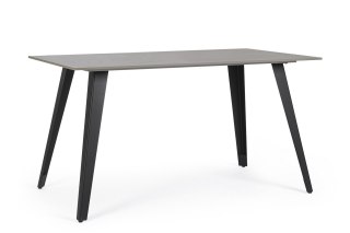 BIZZOTTO stół jadalniany ARJETA 140x80 czarny