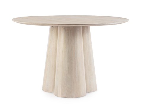 BIZZOTTO stół jadalniany NASSOR 120 beżowy