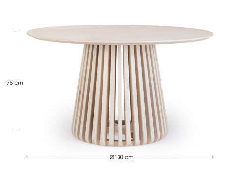 Bizzotto BIZZOTTO stół jadalniany ODION 130 beżowy