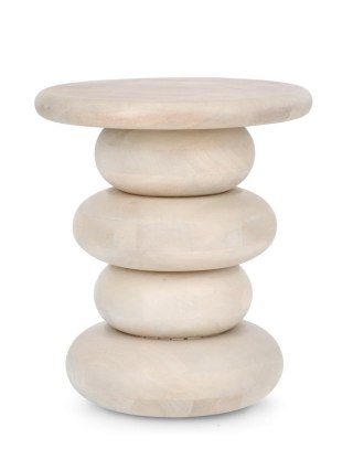 BIZZOTTO stolik kawowy LOPEZ 40 beżowy