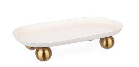 Bizzotto BIZZOTTO taca dekoracyjna DONYA 29 biała