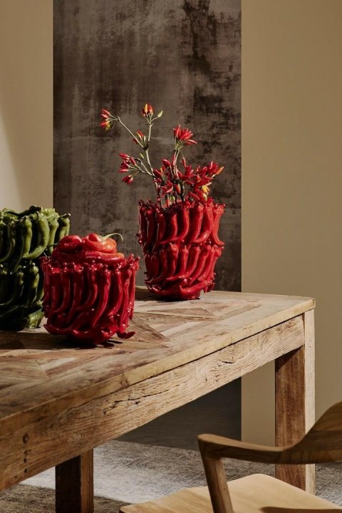 Bizzotto BIZZOTTO wazon SPICY 32 czerwony