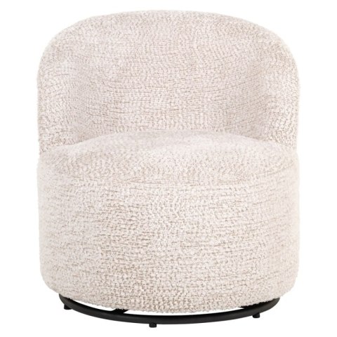 RICHMOND fotel dziecięcy JACKIE jasny beż - funkcja obrotowa