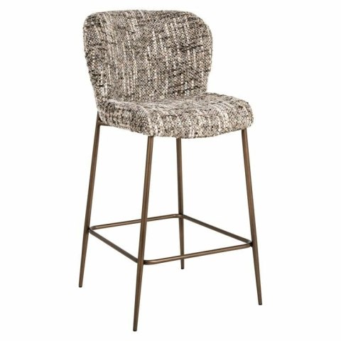 RICHMOND krzesło barowe ODARBY brązowe