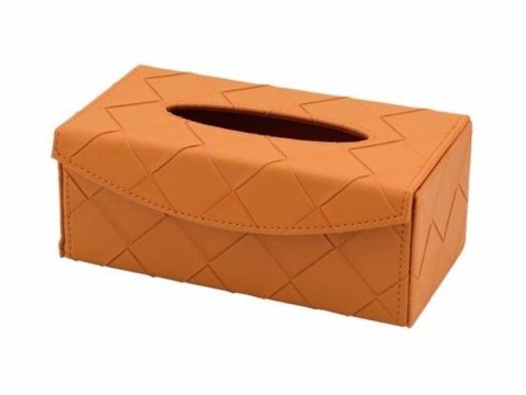 Richmond Interiors RICHMOND pudełko na chusteczki MOLLY pomarańczowe