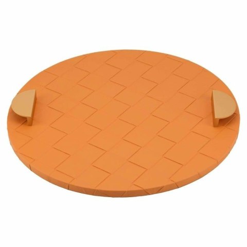 Richmond Interiors RICHMOND taca dekoracyjna MAVEY pomarańczowa