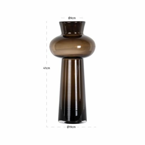 Richmond Interiors RICHMOND wazon JAMEY L brązowy