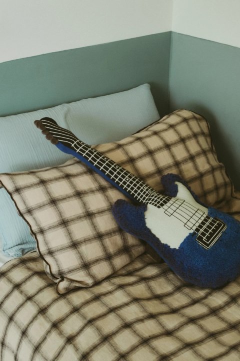 Bawełniana poduszka dla dzieci Gitara elektryczna Lorena Canals