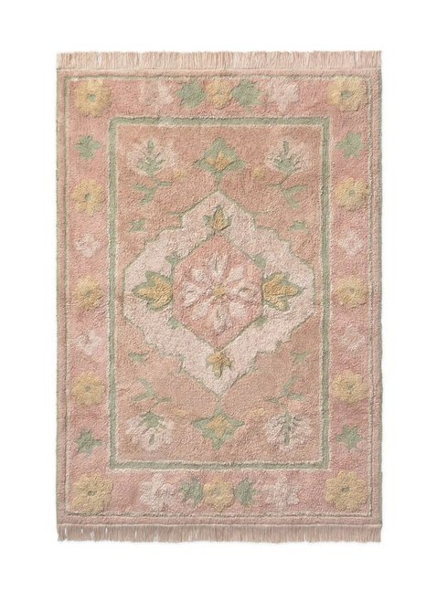 Dywan bawełniany dla dzieci Persian Pink 140x200 cm, do prania w pralce - Lorena Canals